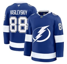 Miesten Tampa Bay Lightning Andrei Vasilevskiy 88 Pelipaita Sininen Premium Koti
