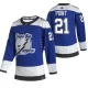 Miesten Tampa Bay Lightning Brayden Point 21 Pelipaita 2020-21 Reverse Retro Sininen Authentic