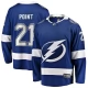 Miesten Tampa Bay Lightning Brayden Point 21 Pelipaita Sininen Premium Koti