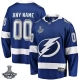 Miesten Tampa Bay Lightning Custom Pelipaita 2021 Stanley Cup Champions Patch Sininen Breakaway Koti