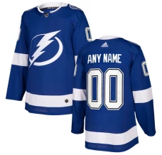Miesten Tampa Bay Lightning Custom Pelipaita Sininen Authentic