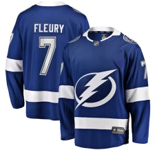 Miesten Tampa Bay Lightning Haydn Fleury 7 Pelipaita Sininen Premier Breakaway Koti
