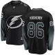 Miesten Tampa Bay Lightning Nikita Kucherov 86 Pelipaita 2018-19 Musta Authentic
