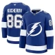 Miesten Tampa Bay Lightning Nikita Kucherov 86 Pelipaita Sininen Premium Koti
