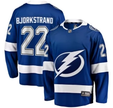 Miesten Tampa Bay Lightning Oliver Bjorkstrand 22 Pelipaita Sininen Breakaway Koti