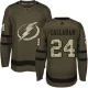 Miesten Tampa Bay Lightning Ryan Callahan 24 Pelipaita Camo Green Authentic