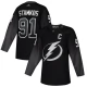 Miesten Tampa Bay Lightning Steven Stamkos 91 Pelipaita 2018-19 Musta Authentic