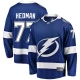 Miesten Tampa Bay Lightning Victor Hedman 77 Pelipaita Sininen Premier Breakaway Koti