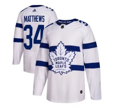 Miesten Toronto Maple Leafs Auston Matthews 34 Pelipaita 2018 Stadium Series Valkoinen Authentic
