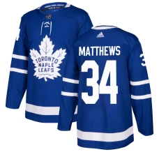 Miesten Toronto Maple Leafs Auston Matthews 34 Pelipaita Sininen Authentic