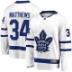 Miesten Toronto Maple Leafs Auston Matthews 34 Pelipaita Valkoinen Premier Breakaway Vieras