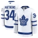 Miesten Toronto Maple Leafs Auston Matthews 34 Pelipaita Valkoinen Premium Vieras