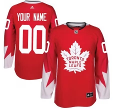 Miesten Toronto Maple Leafs Custom Pelipaita Punainen Authentic Vaihtoehtoinen