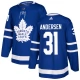 Miesten Toronto Maple Leafs Frederik Andersen 31 Pelipaita Sininen Authentic