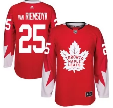 Miesten Toronto Maple Leafs James Van Riemsdyk 25 Pelipaita Punainen Authentic Vaihtoehtoinen