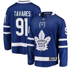 Miesten Toronto Maple Leafs John Tavares 91 Pelipaita Sininen Premier Breakaway Koti
