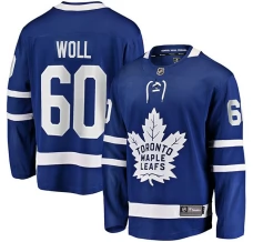 Miesten Toronto Maple Leafs Joseph Woll 60 Pelipaita Sininen Premier Breakaway Koti