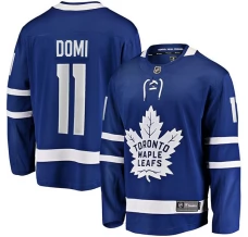 Miesten Toronto Maple Leafs Max Domi 11 Pelipaita Sininen Breakaway Koti