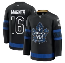 Miesten Toronto Maple Leafs Mitch Marner 16 Pelipaita Musta Premium Vaihtoehtoinen