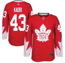 Miesten Toronto Maple Leafs Nazem Kadri 43 Pelipaita Punainen Authentic Vaihtoehtoinen