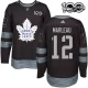 Miesten Toronto Maple Leafs Patrick Marleau 12 Pelipaita 1917-2017 100th Anniversary Patch Musta Authentic