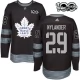 Miesten Toronto Maple Leafs William Nylander 29 Pelipaita 1917-2017 100th Anniversary Patch Musta Authentic