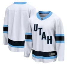 Miesten Utah Mammoth Blank Pelipaita Valkoinen Breakaway Vieras