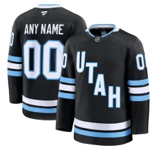 Miesten Utah Mammoth Custom Pelipaita Musta Premium Koti