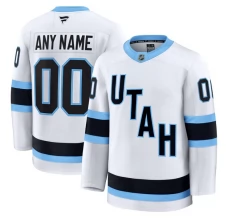 Miesten Utah Mammoth Custom Pelipaita Valkoinen Premium Vieras