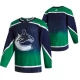 Miesten Vancouver Canucks Blank Pelipaita 2020-21 Reverse Retro Vihreä Authentic
