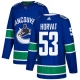 Miesten Vancouver Canucks Bo Horvat 53 Pelipaita Sininen Authentic