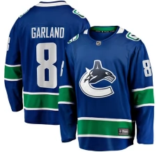 Miesten Vancouver Canucks Conor Garland 8 Pelipaita Sininen Breakaway Koti