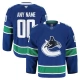 Miesten Vancouver Canucks Custom Pelipaita Sininen Authentic Pro Koti