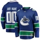 Miesten Vancouver Canucks Custom Pelipaita Sininen Breakaway Koti