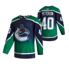 Miesten Vancouver Canucks Elias Pettersson 40 Pelipaita 2020-21 Reverse Retro Vihreä Authentic