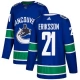 Miesten Vancouver Canucks Loui Eriksson 21 Pelipaita Sininen Authentic