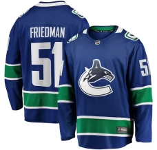 Miesten Vancouver Canucks Mark Friedman 51 Pelipaita Sininen Premier Breakaway Koti