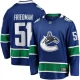 Miesten Vancouver Canucks Mark Friedman 51 Pelipaita Sininen Premier Breakaway Koti