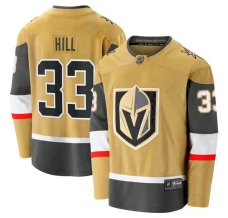 Miesten Vegas Golden Knights Adin Hill 33 Pelipaita Kulta Breakaway Koti