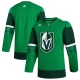 Miesten Vegas Golden Knights Blank Pelipaita 2023 St. Patrick's Day Primegreen Vihreä Authentic Vaihtoehtoinen