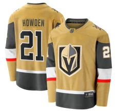 Miesten Vegas Golden Knights Brett Howden 21 Pelipaita Kulta Premier Breakaway Koti