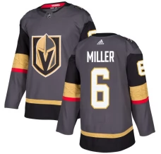 Miesten Vegas Golden Knights Colin Miller 6 Pelipaita Harmaa Authentic