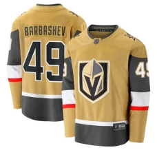 Miesten Vegas Golden Knights Ivan Barbashev 49 Pelipaita Kulta Breakaway Koti