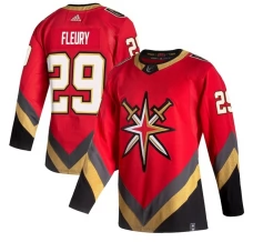 Miesten Vegas Golden Knights Marc-Andre Fleury 29 Pelipaita 2020-21 Reverse Retro Punainen Authentic