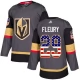 Miesten Vegas Golden Knights Marc-Andre Fleury 29 Pelipaita USA Flag Fashion Harmaa Authentic