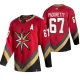 Miesten Vegas Golden Knights Max Pacioretty 67 Pelipaita 2020-21 Reverse Retro Punainen Authentic