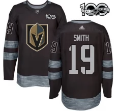 Miesten Vegas Golden Knights Reilly Smith 19 Pelipaita 1917-2017 100th Anniversary Patch Musta Authentic