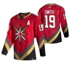 Miesten Vegas Golden Knights Reilly Smith 19 Pelipaita 2020-21 Reverse Retro Punainen Authentic