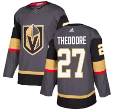 Miesten Vegas Golden Knights Shea Theodore 27 Pelipaita Harmaa Authentic