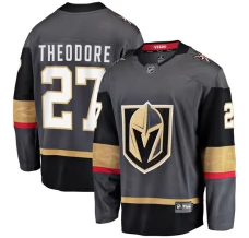 Miesten Vegas Golden Knights Shea Theodore 27 Pelipaita Harmaa Breakaway Vaihtoehtoinen